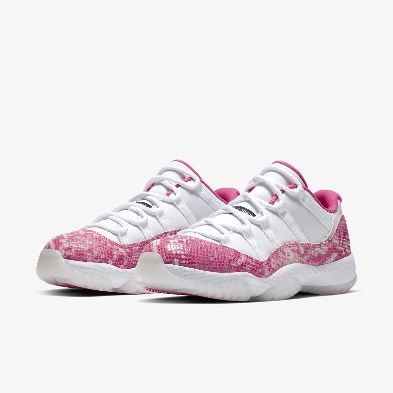 Air Jordan 11 Low Pink Snakeskin AH7860 106 Grailify